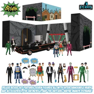 Fantasy Toy Adult Collectible 5 POINTS BATMAN 1966 AF DLX BOX SET