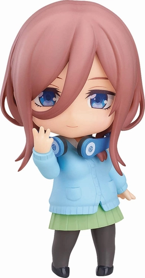 [2nd release]"The Quintessential Quintuplets" Nendoroid#1306 Nakano Miku Miniature World PVC Display