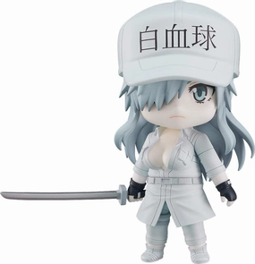 "Cells at Work! CODE BLACK" Nendoroid#1579 White Blood Cell (Neutrophil) 1196 Special Edition Bathroom Accent