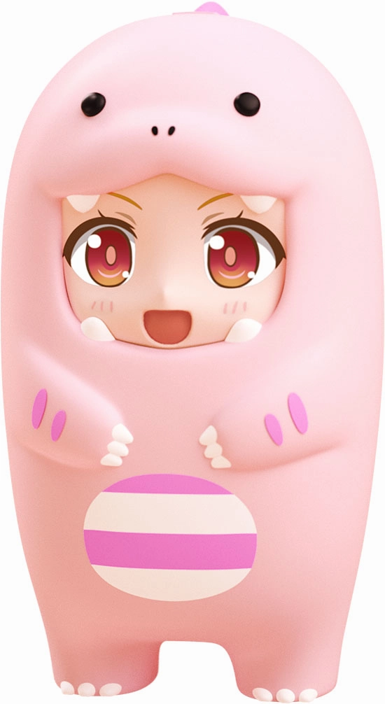 School Project "Face Parts Case" Nendoroid More Pink Dinosaur