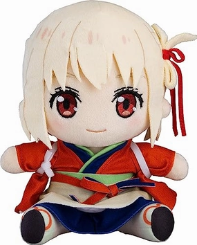 "Lycoris Recoil" Plushie Nishikigi Chisato Cafe LycoReco Ver. Vinyl Statue Special Edition