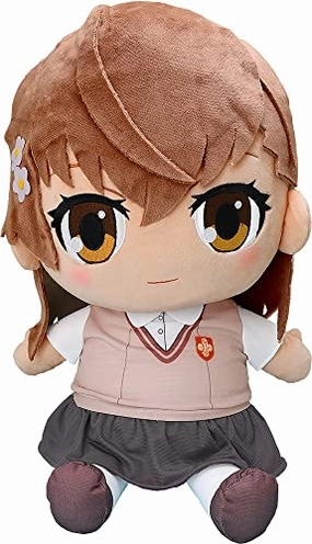 A Certain Scientific Railgun T Misaka Mikoto Big Plushie Weapon Prop Diorama Accent