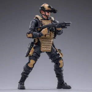 Classic Toy Luxury Decor JOY TOY PEOPLES ARMED POLICE (AUTOMATIC RIFLEMAN) 1/18 FIGURE