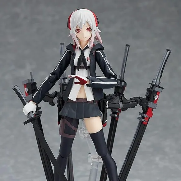 No.422 Heavily Armed High School Girls figma Shi(re-run) People Sculpture Articulated Joint