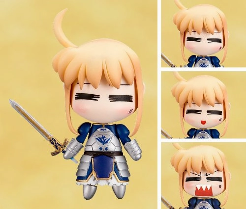 Small Statue Character Unit Fate/Stay Night Nendoroid #002 Hetare Saber - Good Smile Company