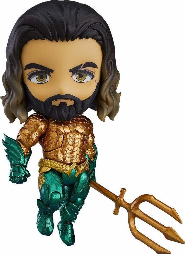 Collectible Display All Season Aquaman - Nendoroid #1190 - Hero's Edition (Good Smile Company)