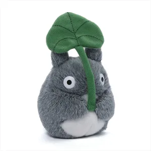 My Neighbour Totoro: Totoro with Leaf 4.5" Bean Bag Plush Rococo Sculpture Victorian Style