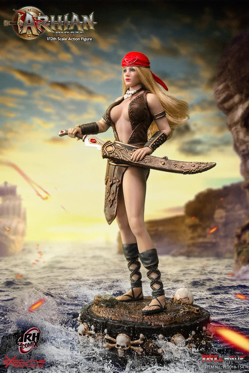 Biodegradable material TBLeague Arhian Pirate 1/12 Scale Action Figure