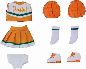 PVC Toy Summer Toy Nendoroid Doll Outfit Set Cheerleader (Orange)