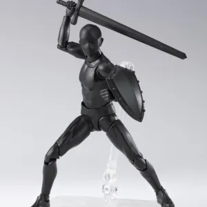S.H.Figuarts DX Body-kun Set (Solid Black Color Ver.) Art Deco