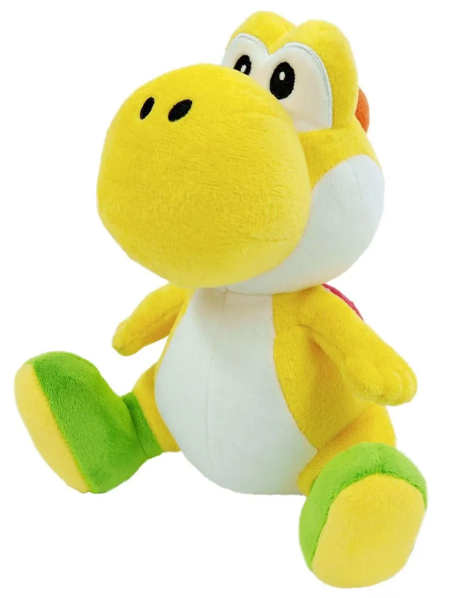 Fantasy Merchandise Super Mario Bros.: Yoshi (Yellow) 7.5" All Star Collection Plush