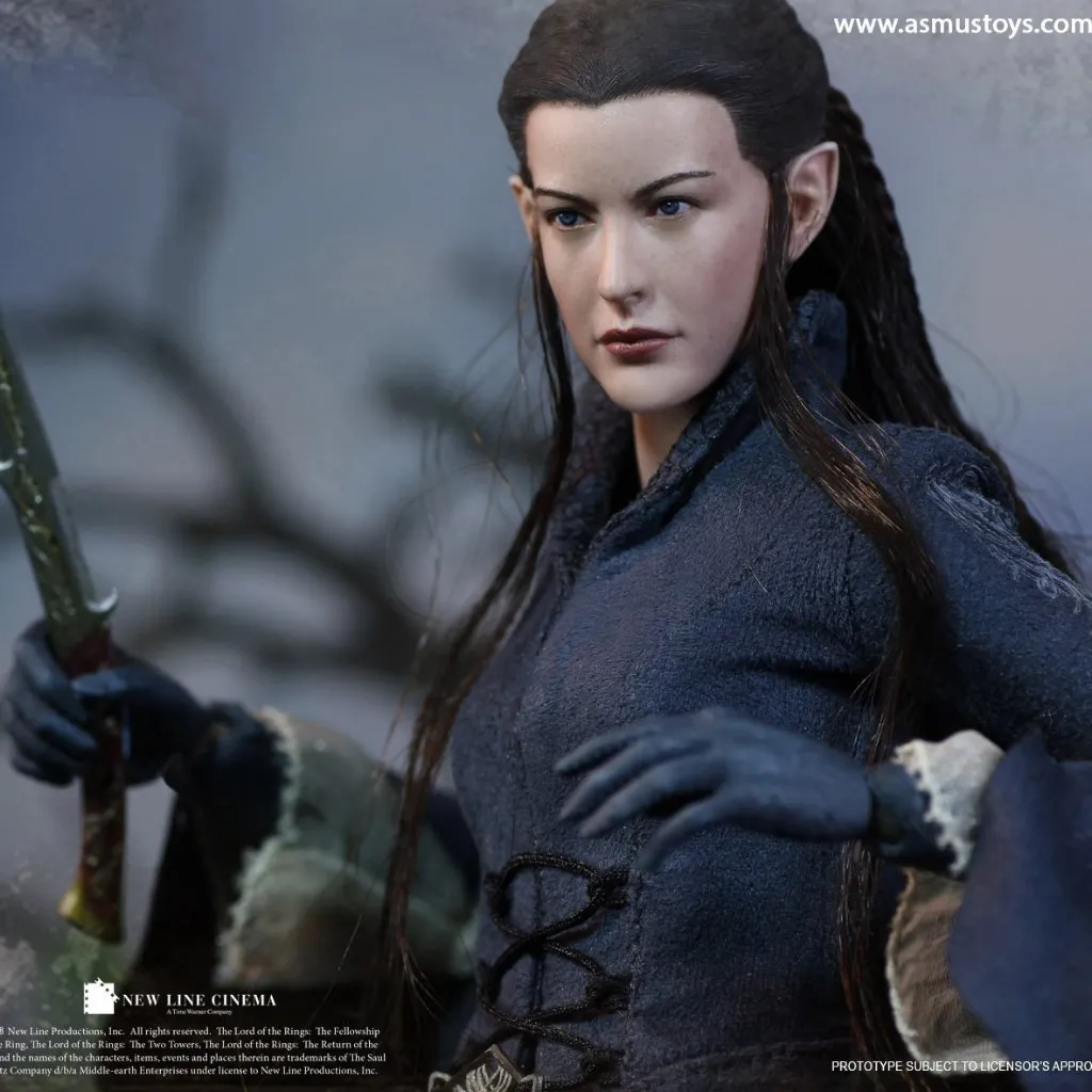 Sculpted Art Casual Fan Asmus Toys The Lord of the Rings Arwen