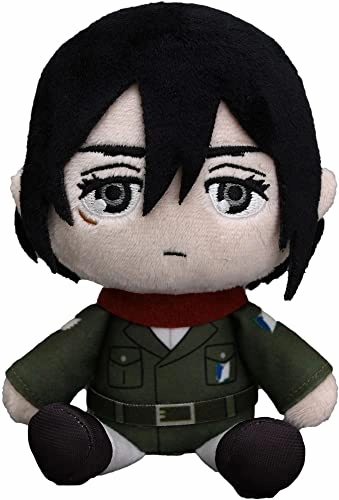 Attack on Titan Tenori Plushie Mikasa Action Piece