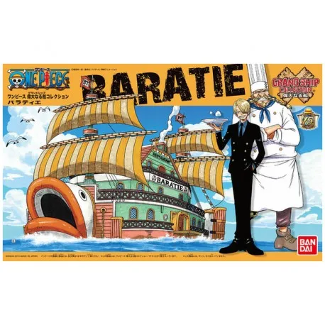 [Backorder] Bandai Hobby Grand Ship Collection #10 - Baratie 'One Piece' Principle Follow Book End