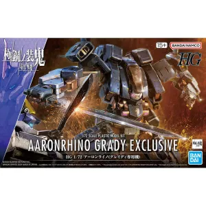 Business Simulation [Backorder] Bandai Hobby HG 1/72 AARONRHINO GRADY EXCLUSIVE