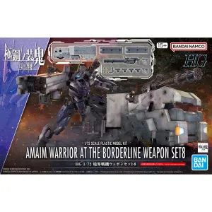 Machine learning Museum Exhibit [Backorder] Bandai Hobby HG 1/72 AMAIM Warrior at the Borderline Weapon Set8