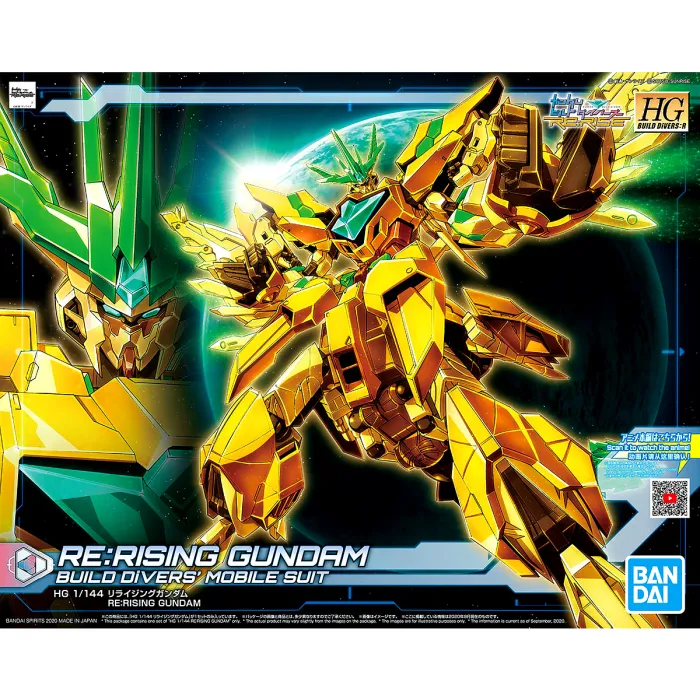 [Backorder] Bandai Hobby HGBD:R 1/144 RE:RISING GUNDAM Mermaid Friend