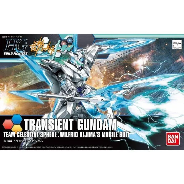 Expertise Growth Metal Model [Backorder] Bandai Hobby HGBF 1/144 Transient Gundam
