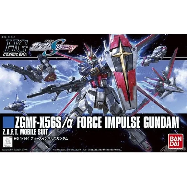 Game Physics [Backorder] Bandai Hobby HGCE 1/144 #198 Force Impulse Gundam (5059241)