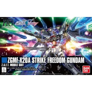 Domino Set [Backorder] Bandai Hobby HGCE 1/144 #201 Strike Freedom Gundam (5055610)