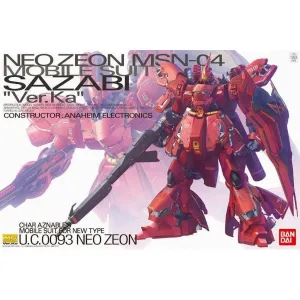 [Backorder] Bandai Hobby MG 1/100 MSN-04 Sazabi Ver.Ka (5055457) Soccer Ball