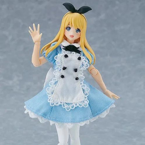 Award Winner Sky Animal [Backorder] Figma 598 Female Body (Alice) with Dress & Apron Outfit