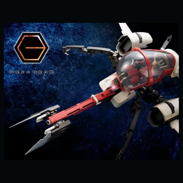 Decorative Accent Sports Memorabilia [Backorder] Hexa Gear 1/24 Blockbuster Model Kit TV Series