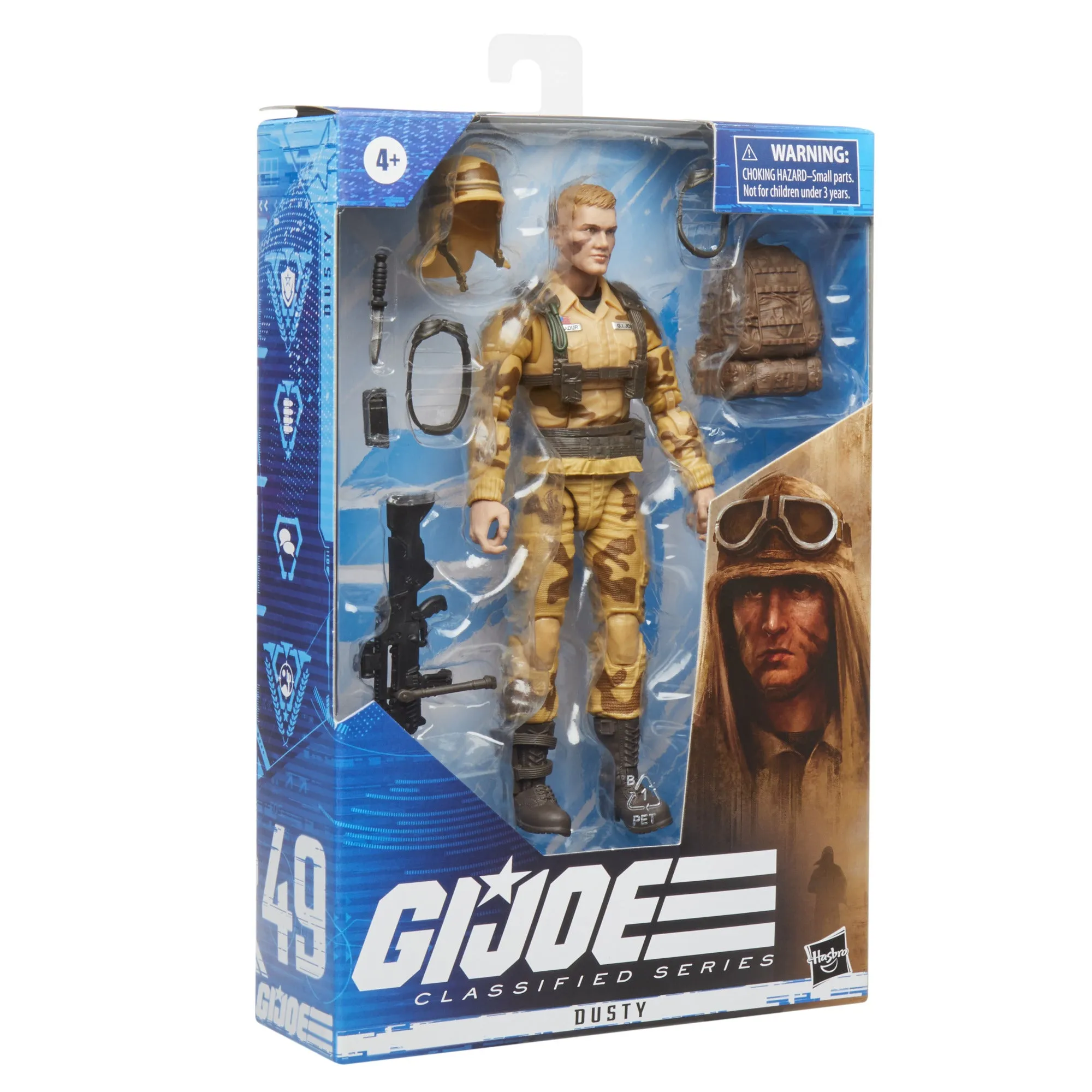 GI JOE CLASSIFIED SERIES 6IN DUSTY Anatomy Figure