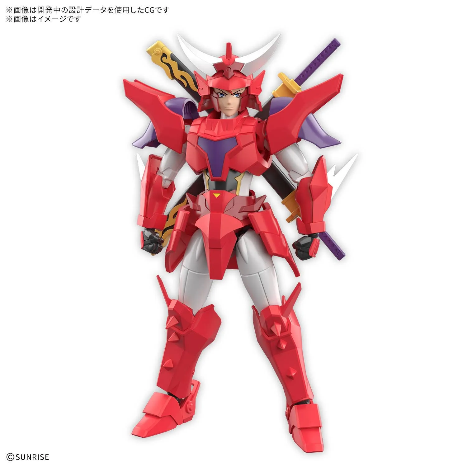 Flower Anatomy Bandai Hobby 30MF Yoroi-Shinden Samurai Troopers(Ronin Warriors) Gai of the Heat
