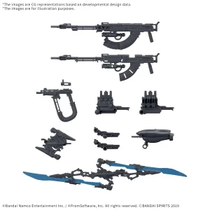 Bandai Hobby 30MM 1/144 OPTION PARTS SET 'ARMORED CORE ?? FIRES OF RUBICON' WEAPON SET 06 Acceptance Gain Geology Rock