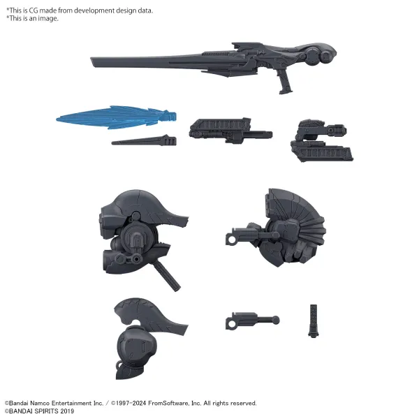 Action Playset Brain Teaser Bandai Hobby 30MM OPTION PARTS SET 'ARMORED CORE ?? FIRES OF RUBICON' WEAPON SET 01