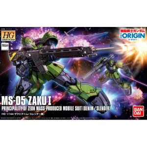 Approval Get Trophy Award Bandai Hobby HG 1/144 #009 Zaku I (Denim/Slender) 'Gundam The Origin' (5059026)