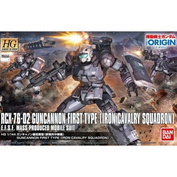 Bandai Hobby HG 1/144 #011 Guncannon First Type (Iron Cavalry Squadron) 'Gundam The Origin' (5060656) Gardening Kit