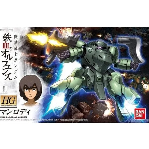 Backgammon Game Bandai Hobby HG 1/144 #09 Man Rodi "Gundam IBO" (5057978)
