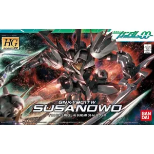 Bandai Hobby HG 1/144 #46 Gundam GNX-Y901TW Susanowo "Gundam 00" (5060650) Colorful pieces
