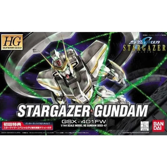 Bandai Hobby HG 1/144 #47 GSX-401FW Stargazer Gundam 'Gundam SEED' (5055603) Recycled Material