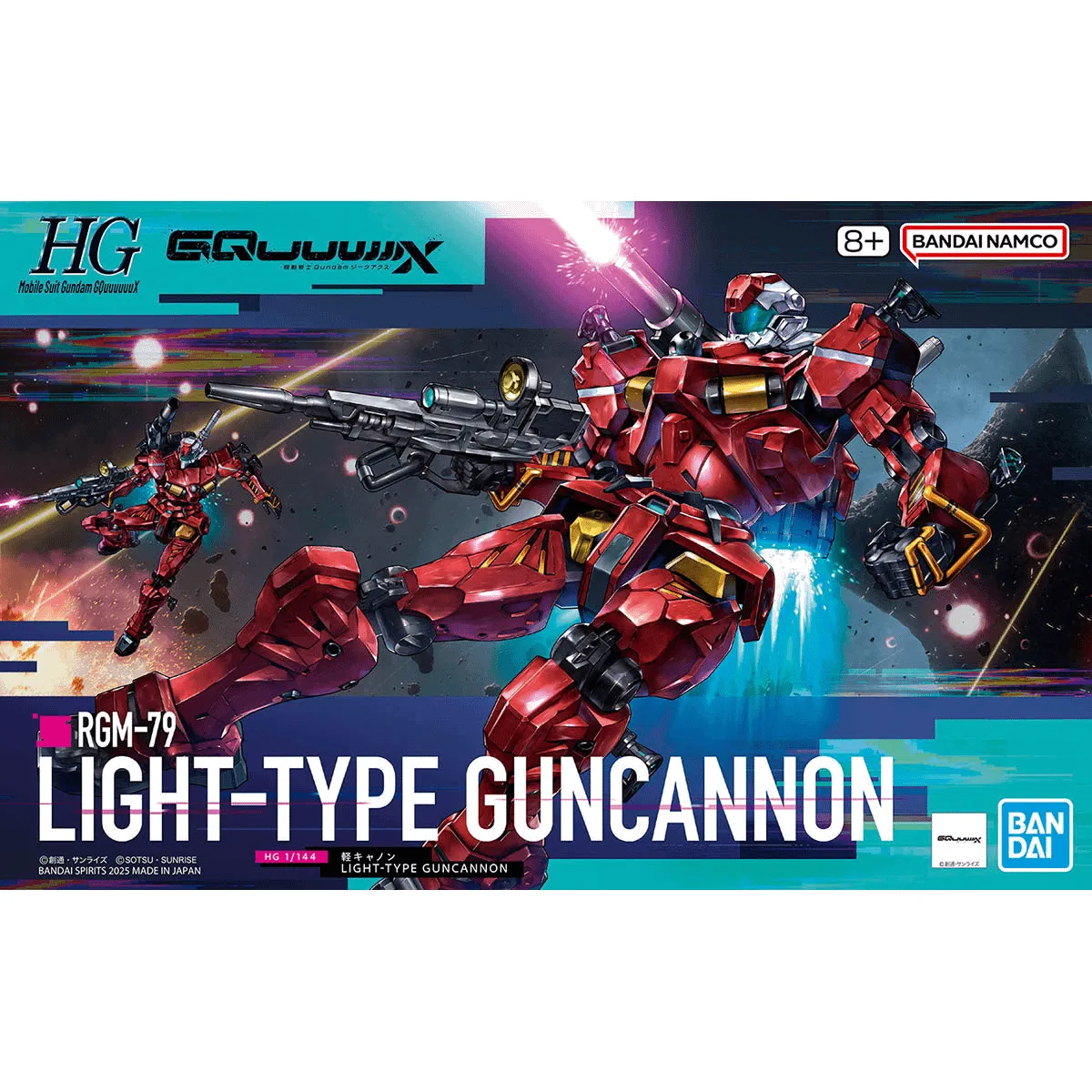 Household Items Timing Practice Bandai Hobby HG 1/144 "GQuuuuuuX" Light-type Guncannon
