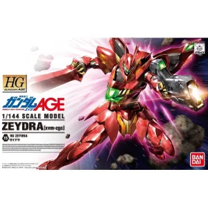 Bandai Hobby HG AGE 1/144 #15 Zeydra (5060367) Concentration Master Jungle Adventure