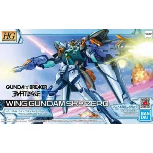 Strategy Development Interface Upgrade Bandai Hobby HG Battlogue 1/144 #09 Wing Gundam Sky Zero "Gundam Breaker Battlogue" (5062032)