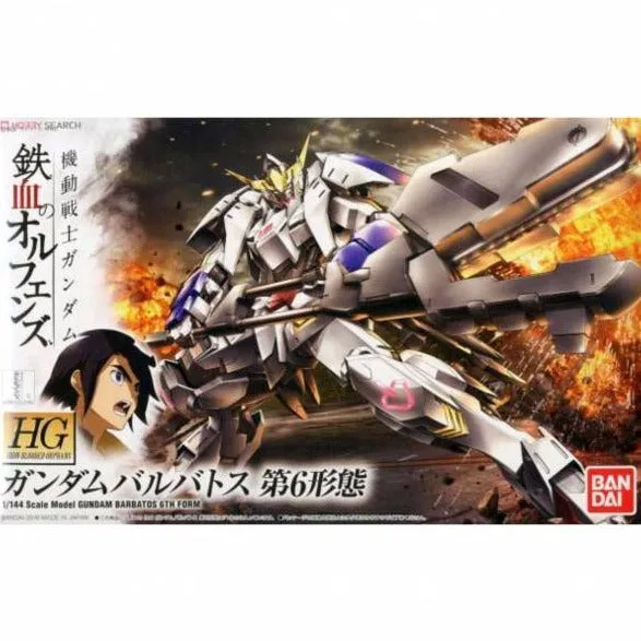 Bandai Hobby HG IBO 1/144 #15 Gundam Barbatos 6th Form "Gundam IBO" (5060386) Hidden Treasure
