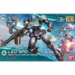 Leadership Training Bandai Hobby HGBD 1/144 #08 Leo NPD "Gundam Build Divers" (0225758)