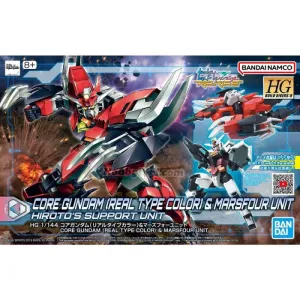 Indoor Play Bandai Hobby HGBD 1/144 CORE GUNDAM (REAL TYPE COLOR) & MARSFOUR UNIT