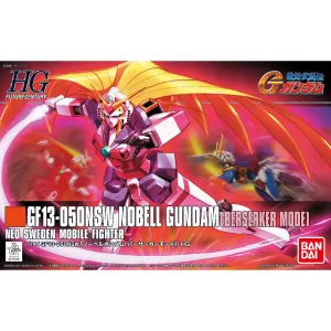 Wind Up Weather Pattern Bandai Hobby HGFC 1/144 #129 Nobell Gundam [Berserker Mode]
