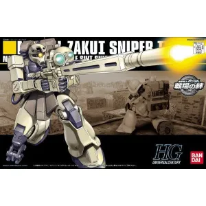 Entry Allow Bandai Hobby HGUC 1/144 #071 Zaku I Sniper Type (5057394)