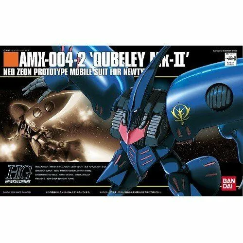 Bandai Hobby HGUC 1/144 #11 Qubeley MK-II (5063505) Musical Fun