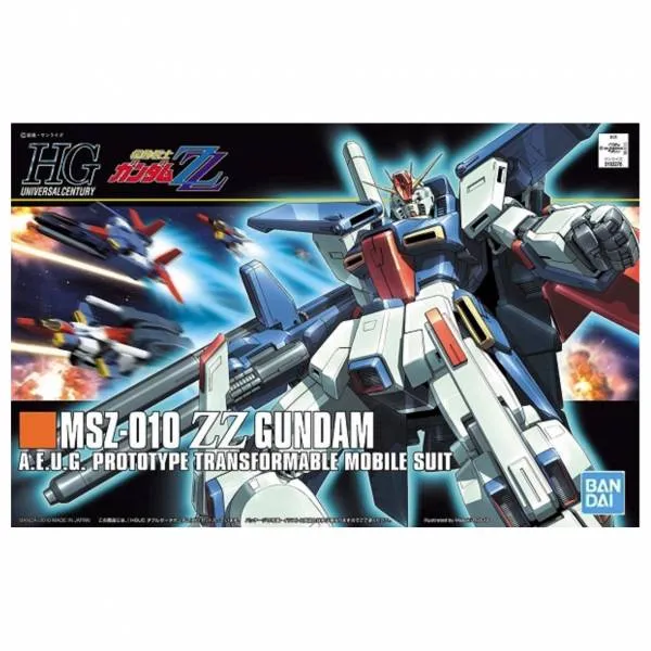 Imagination Fuel Future Tech Bandai Hobby HGUC 1/144 #111 MSZ-010 ZZ Gundam (5057954)