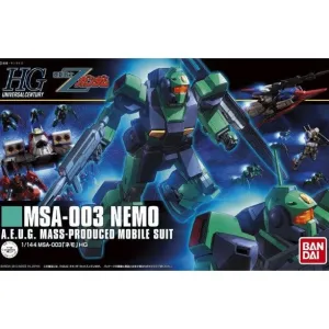 Bandai Hobby HGUC 1/144 #150 MSA-003 Nemo (Zeta Ver.) (5056834) Resonance Effect
