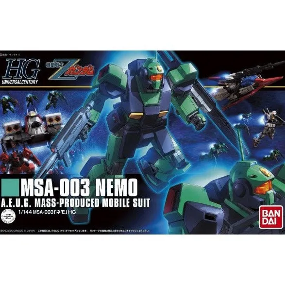 Bandai Hobby HGUC 1/144 #150 MSA-003 Nemo (Zeta Ver.) (5056834) Resonance Effect
