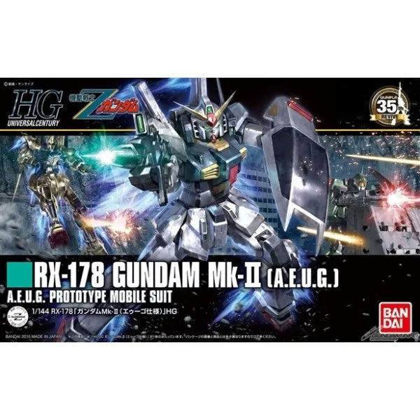 Riddle Game Flexibility Increase Bandai Hobby HGUC 1/144 #193 Gundam Mk-II AEUG 'Z Gundam' (5059168)