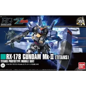 Bandai Hobby HGUC 1/144 #194 Gundam Mk-II Titans 'Z Gundam' (5057985) Statistics Fun